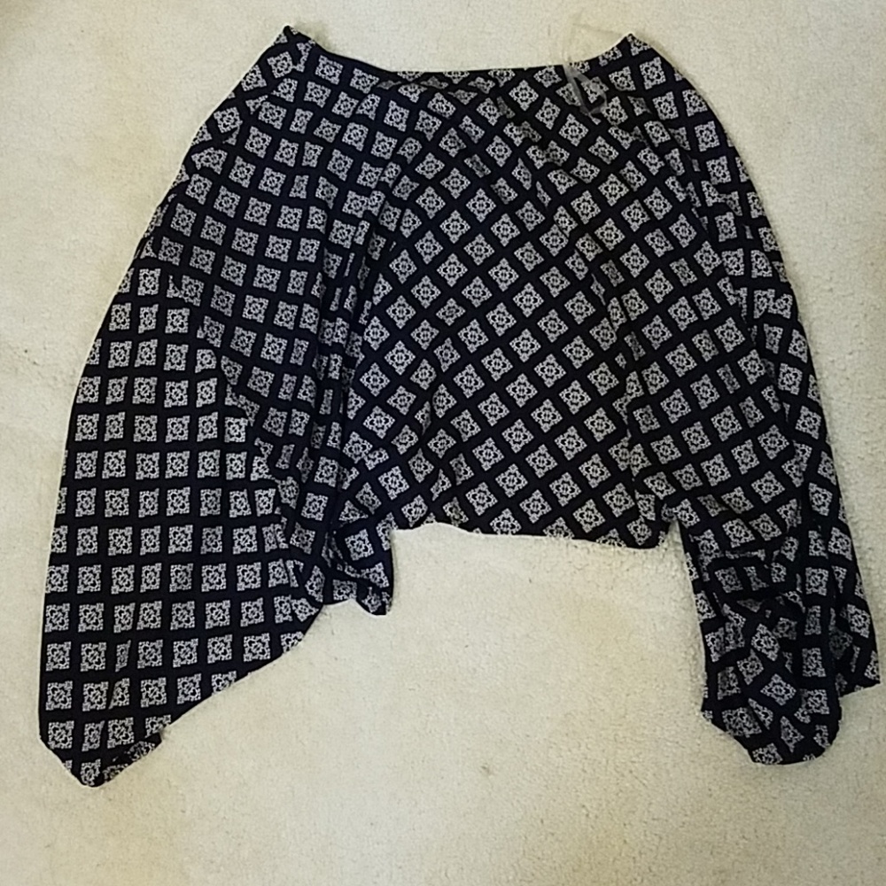 Luxe Boho Print Top